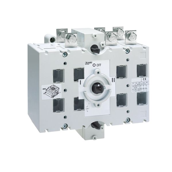 Three-pole changeover switch, 500A image 1