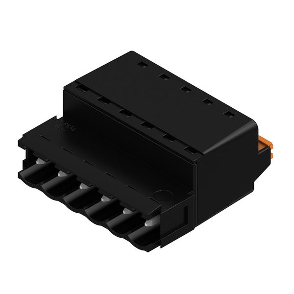 PCB plug-in connector, male plug, 5.08 mm, Number of poles: 6, 180°, PUSH IN with actuator, Clamping range, max. : 3.31 mm², Box image 4