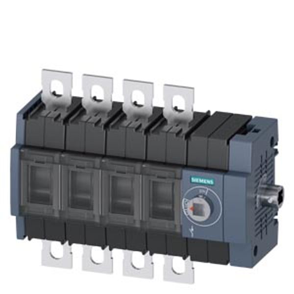 Switch disconnector 125 A, Size 2, 4-pole Lateral operating mechanism right Basic unit without handle image 1