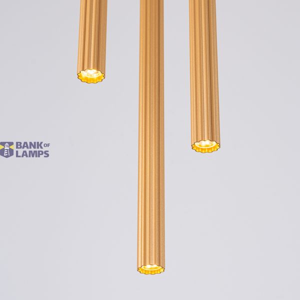 Pendant lamp ARCHE 3P gold image 14