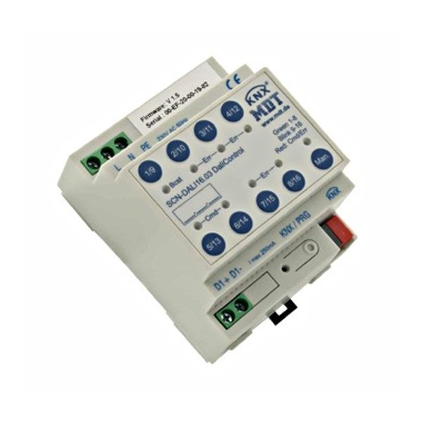 KNX DALI Gateway 16 (DALI DT8 | TW, RGB, RGBW) image 1