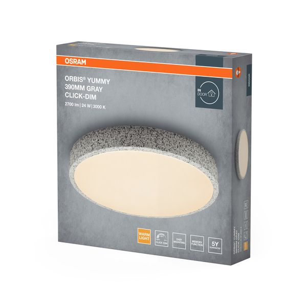 ORBIS YUMMY 390MM 24W830CLICKDIM GROSRAM image 2