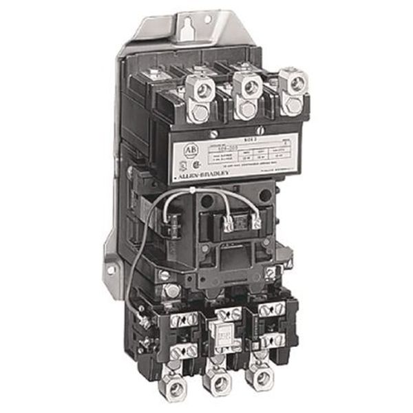Allen-Bradley, 509-DOD, Available from RCC, NEMA Full Voltage Non-Reversing Starter, SIZE 3, 115-120V 60Hz, Open Type Without Enclosure, with Eutectic Alloy Overload Relay image 1