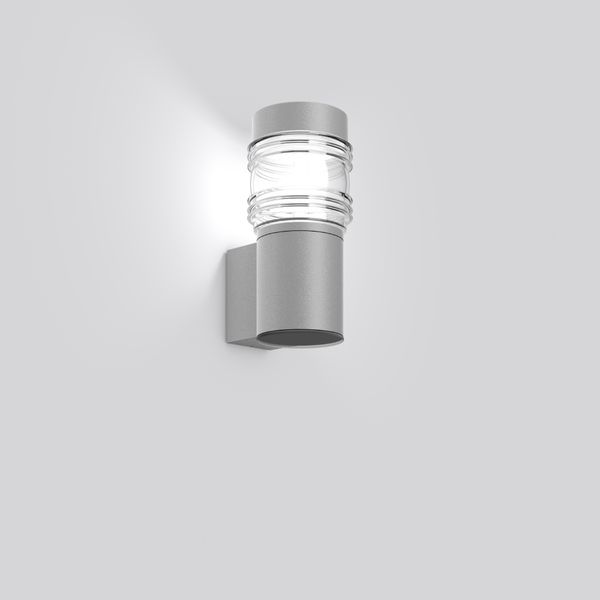 Mega Gürtellinse, 10 W, 500 lm, 830, silver, on/off Wall luminaires, L image 1