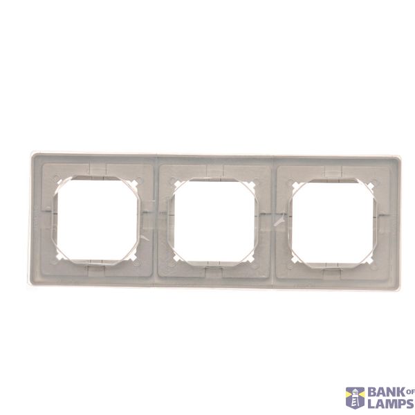 Double two-way switch without pictogram, (module), 10AX, Screw, Gold matt, metalic image 1