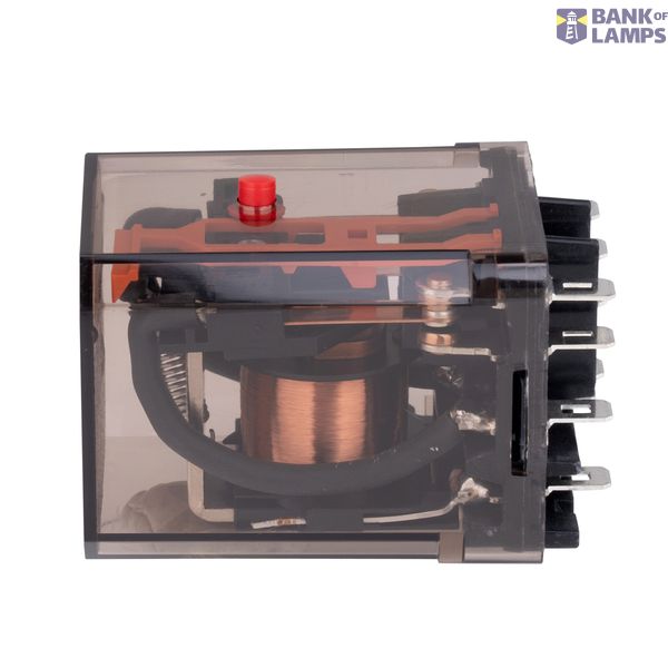 Power Relay 3 C/O 400VAC 16A, plain cover, Faston 187 image 6