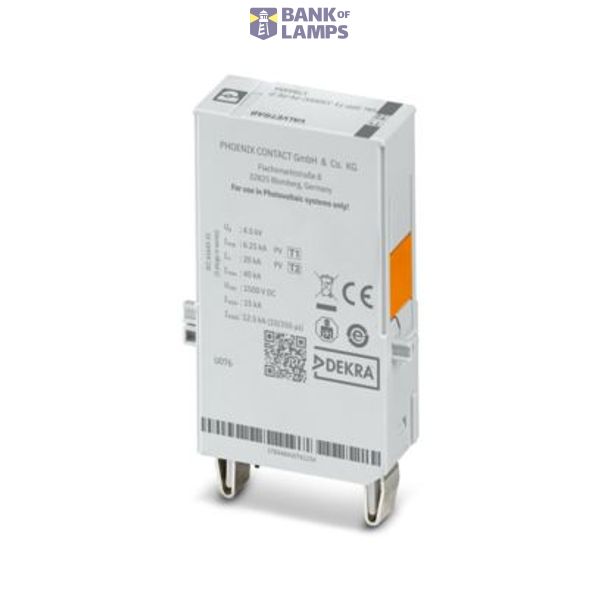 VAL-SPP-T1-1500DC-PV-PE-P - Type 1 surge protection plug image 1