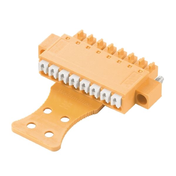 PCB plug-in connector, female plug, 3.81 mm, Number of poles: 7, 180°, PUSH IN with actuator, Clamping range, max. : 1.5 mm², Box image 1