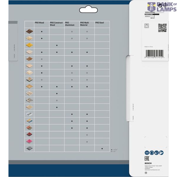 Optiline Wood circular saw blade 254 x 30 x 2,8 mm, 40 image 2