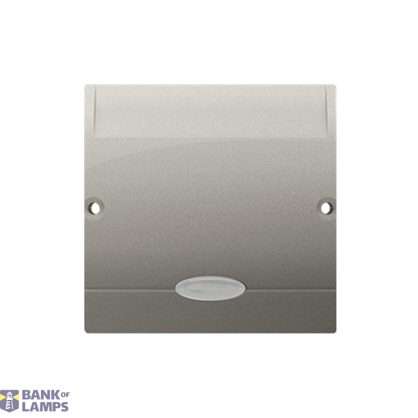 Hotel room switch with indicator light, satin, metallized, 10A, 2A image 1