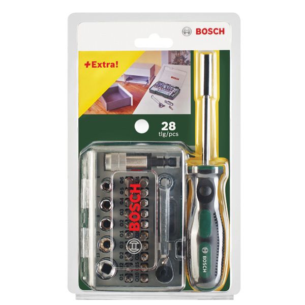 27-piece mini ratchet set + hand screwdriver image 1