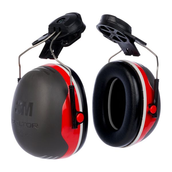 3M™ PELTOR™ Earmuffs, Red, Helmet Mounted, X3P3 image 4