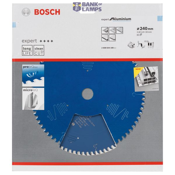 Circular saw blade Expert for Aluminium 240 x 30 x 2,8 mm, 80 image 2
