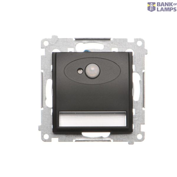 LED luminaire with motion sensor, 14V, black matt image 1