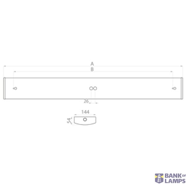 Universal luminaire AMS149K-N T5 1X49W C image 2