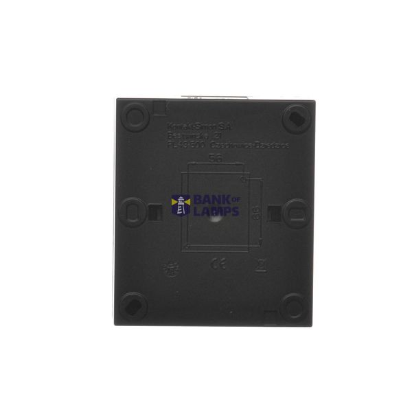 Single contact push button without pictogram, Push In system, (module), Simon 24, IP20/IP44, 10AX, 10A, white image 1