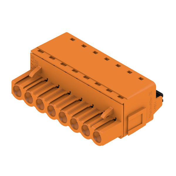 PCB plug-in connector, female plug, 5.08 mm, Number of poles: 8, 180°, PUSH IN with actuator, Clamping range, max. : 3.31 mm², Box image 2