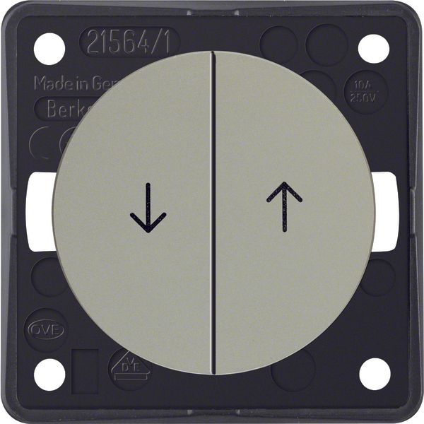 Blind ser p-b impr sym arr, Integro - Design Flow/Pure, stain steel m, image 1