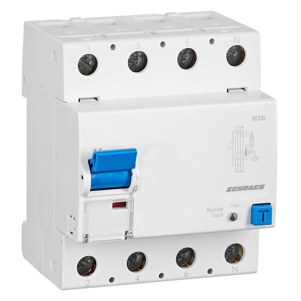 Residual current circuit breaker 40A, 4-pole, 300mA,type B,S image 1