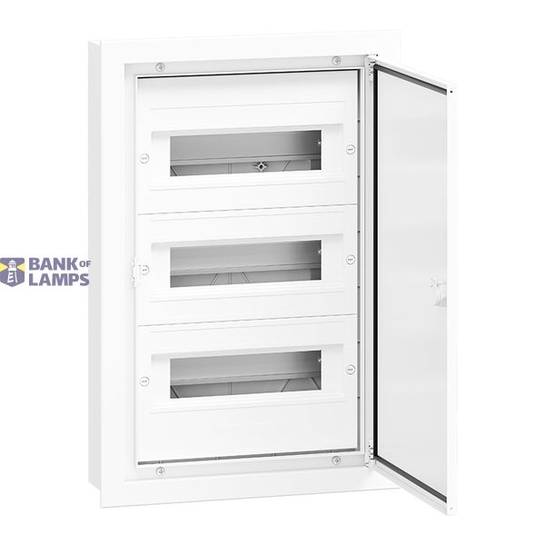 Flush-mounted distribution board DARP 36S "Quiteline" 3x12 image 1
