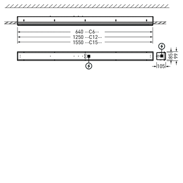 Recessed luminaires 4401 Diffuser White ETDD 8,50W 1000lm Lambertian (L) IP54 IK05 3 SDCM image 1