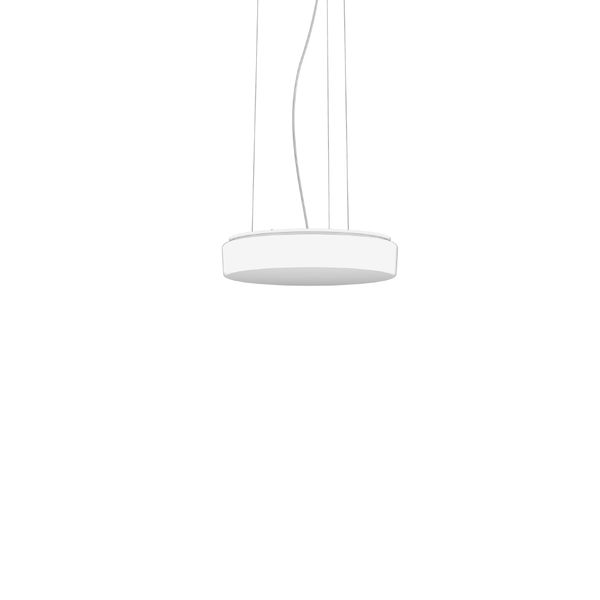 Flat Polymero Kreis, 19 W, 1950 lm, 830, white, DALI Pendant luminaire image 1