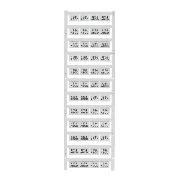 WS, Terminal marker, 10 x 15 mm, Pitch in mm (P): 15.00 Weidmueller, Allen-Bradley, To customer specification image 2