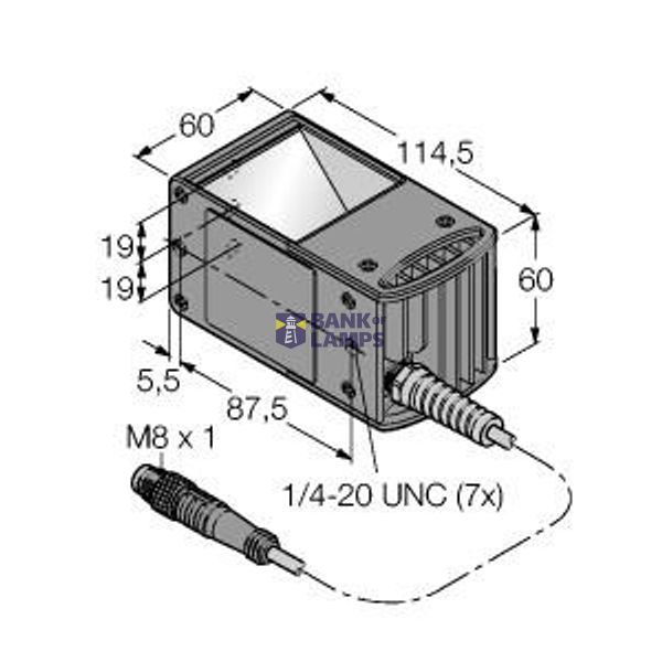 Vision System Axial Lighting   LEDRO50M-D image 1