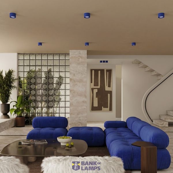 Ceiling lamp MODO 1 ultramarine Gx53 image 6