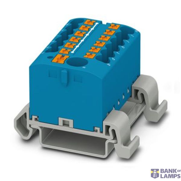 PTFIX 6/12X2,5-NS35A BU-EX - Distribution block image 1