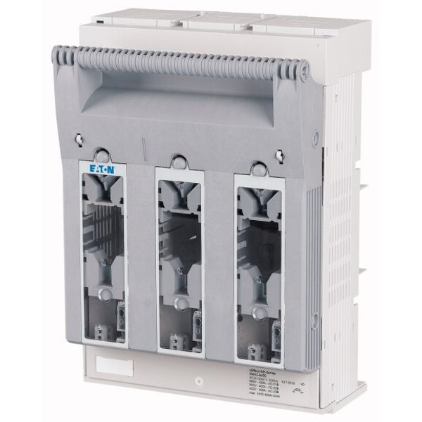 NH fuse-switch 3p flange connection M10 max. 240 mm², mounting plate, NH2 image 1