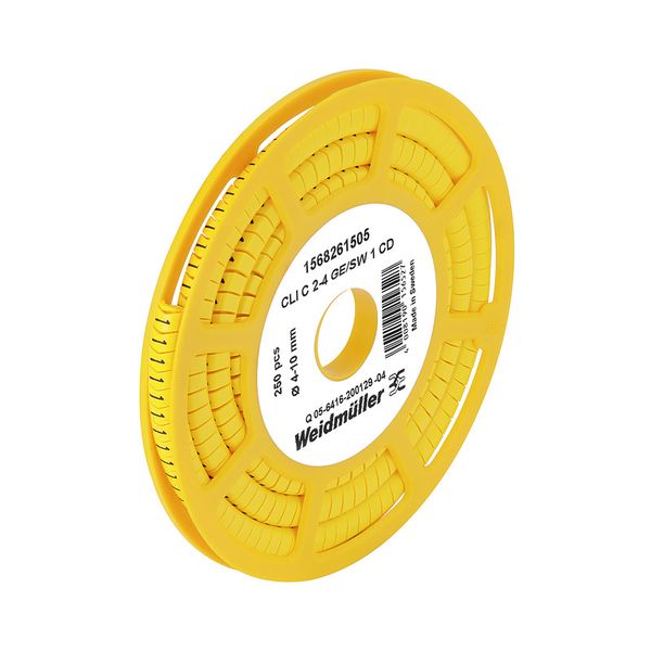 CableLine, Conductor and cable markers, 4 - 10 mm, 4 x 7 mm, yellow image 4