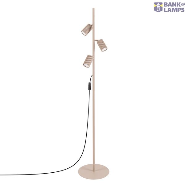 Floor lamp KARBON 3 taupe image 2