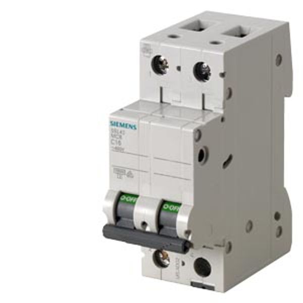 Miniature circuit breaker 400 V 10 kA, 2-pole, B, 32 A image 2