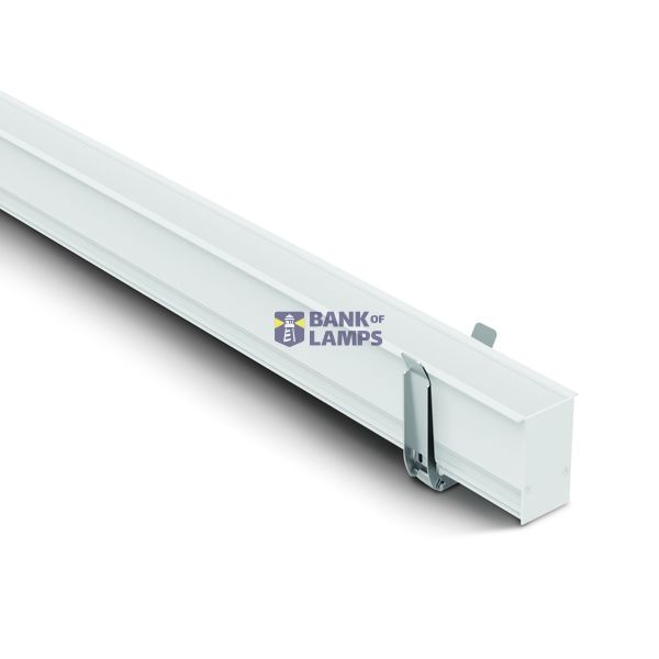 42001R/W WHITE MAGNETIC RECESSED PROFILE 1m 48V MAXI image 1
