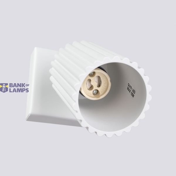 SINGLE WALL LAMP CARBON WHITE WITH MOVABLE LAMP FOR GU10 image 4