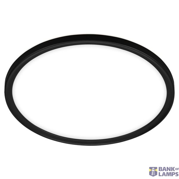 LED bath-ceiling light, black, LED/18W image 1