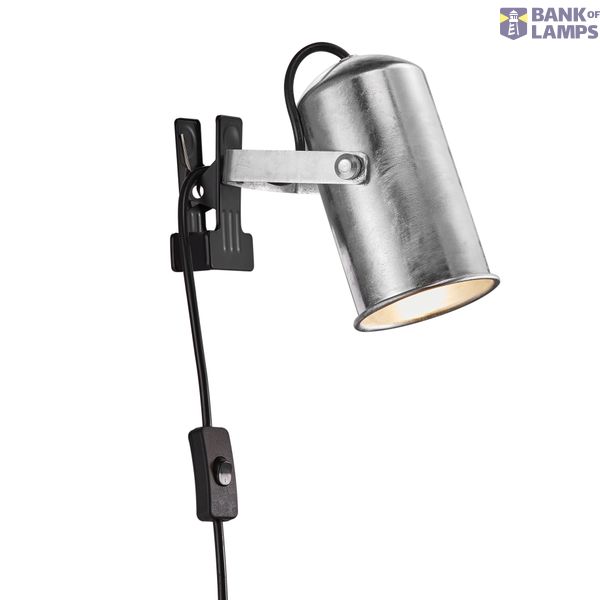 Porter | Clamp lamp | Galvanized image 2