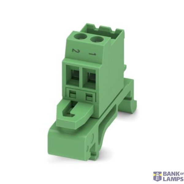 UMSTBVK 2,5/ 2-G-5,08BDQSO:2-1 - DIN rail connector image 1