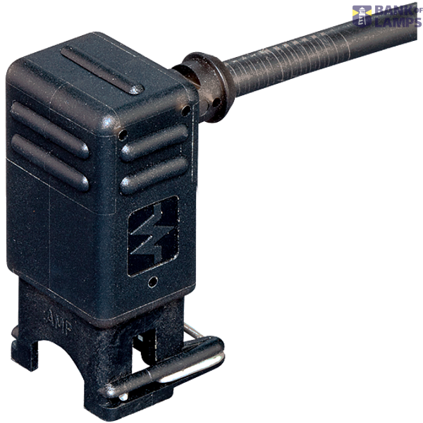 Valve plug MJC 90° with cable PUR 2x0.75 bk 0,4m image 1