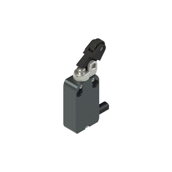 Modular prewired switch with offset roller lever image 1