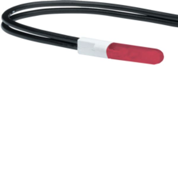 Orientation LED 0.75 mA, 250V AC, for socket WS103, red image 1