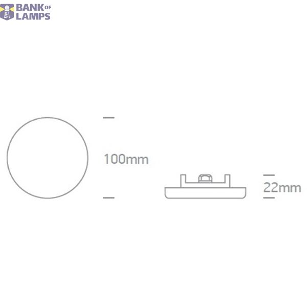 FRAMELESS LED 8W WW IP65 230V image 2