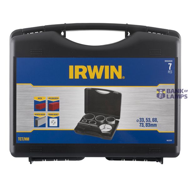 TCT Holesaw set 33,53,68,73,83mm image 2