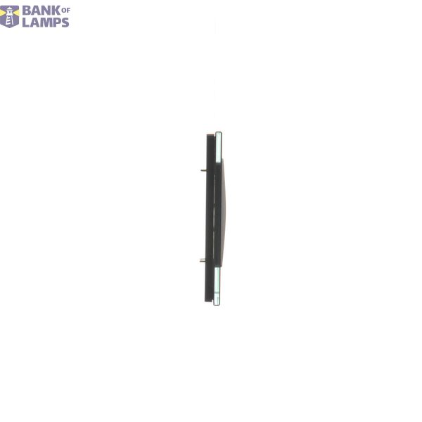 Single contact push button without pictogram, (module), 10AX, quick connection, black matt image 1