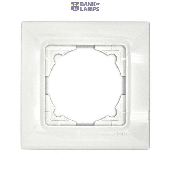 Linnera-Rollina One Gang Frame White image 2