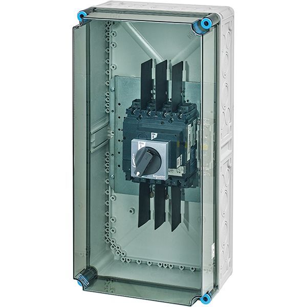 Mi Circuit breaker box 160A, 4 poles, BM4, 300x600mm, +PE clamp (Mi 7441) image 4