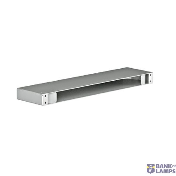 IS-1 cable manager overlength storage 1U RAL7035 lightgrey image 1