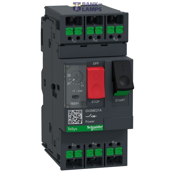Tesys MOTOR CB TH-MAG 23A PB Snap-in image 2
