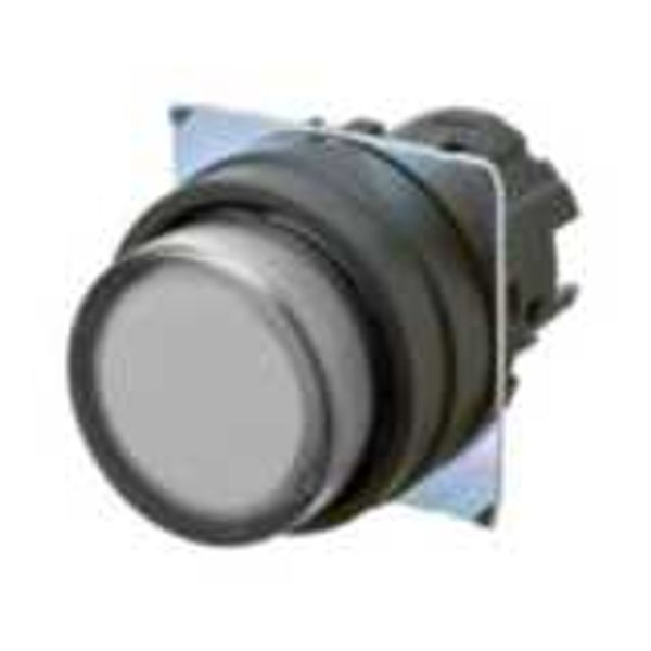 Pushbutton A22NZ 22 dia., bezel plastic, projected, alternate, cap col A2270226M image 2
